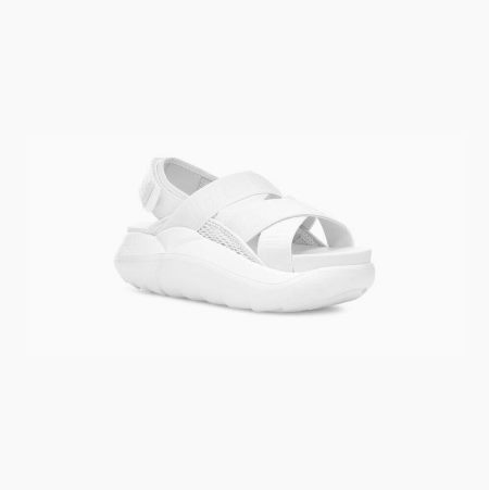 UGG LA Cloud White Sandals for Women (ZNTF30129)